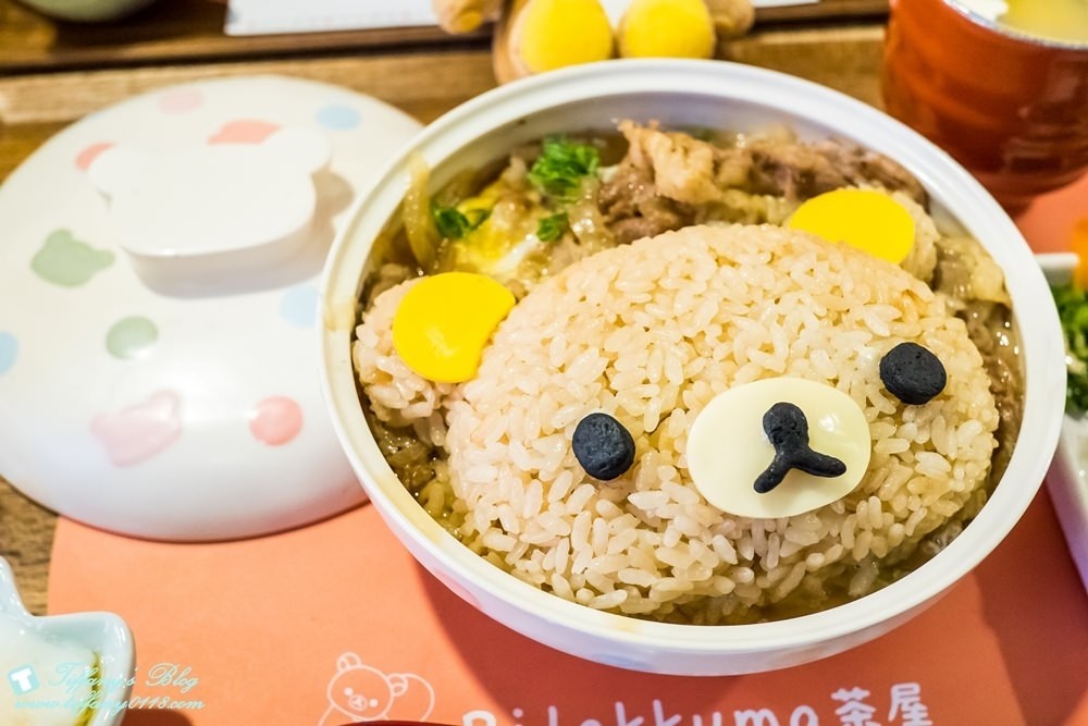 [台北主題餐廳]拉拉熊茶屋Rilakkuma Cha-Ya/捷運中山站美食推薦(附詳細菜單及排隊攻略)