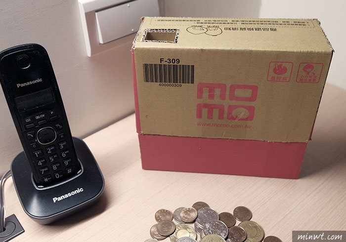 梅問題－《MOMO紙箱別丟!!》自製台幣專用的銅板動分類收納盒，支援多銅板，命中率百分百