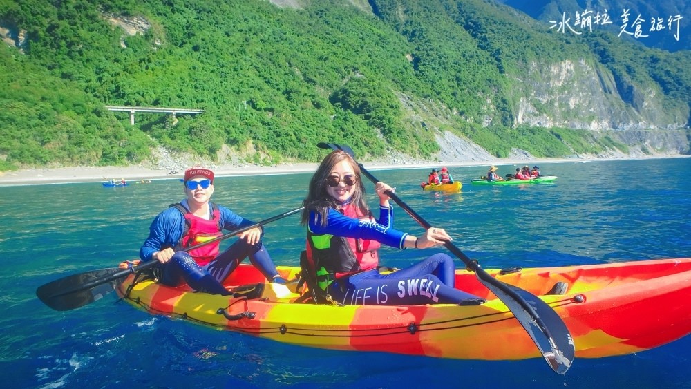 花蓮自由行,花蓮好玩景點,花蓮好玩,花蓮海上獨木舟,清水斷崖獨木舟,