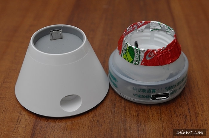 梅問題－《喝完的養樂多別丟!!》自製HTC RE迷你攝錄影機充電腳架二用座