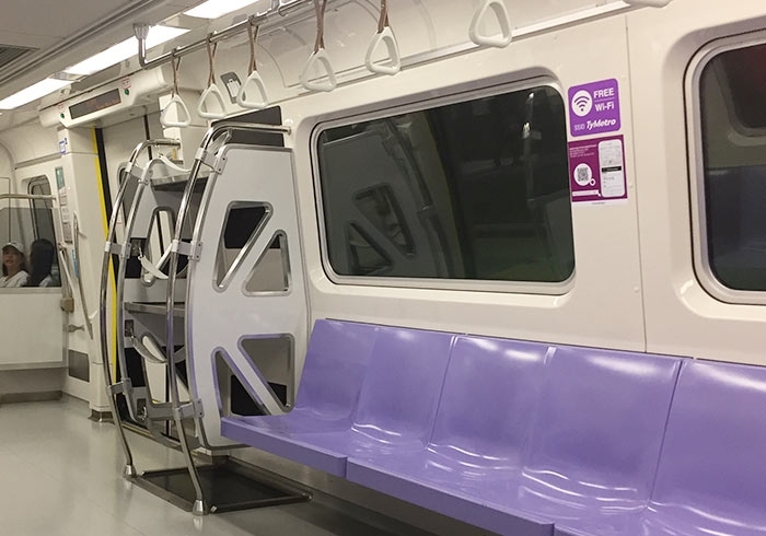 梅問題－TyMetro搭機捷車廂內享有30分鐘免費WIFI上網服務