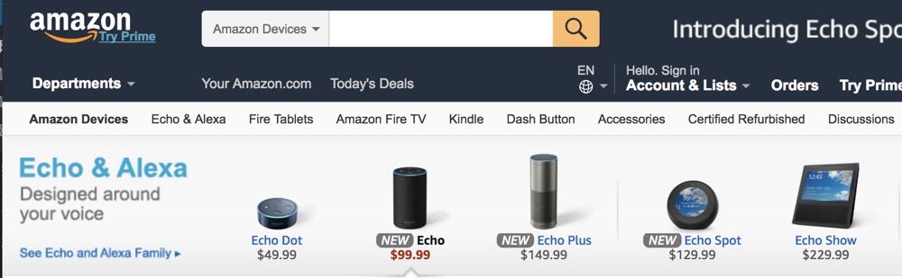 Amazon 再推三款 Alexa 助理的 Echo 系列智慧喇叭