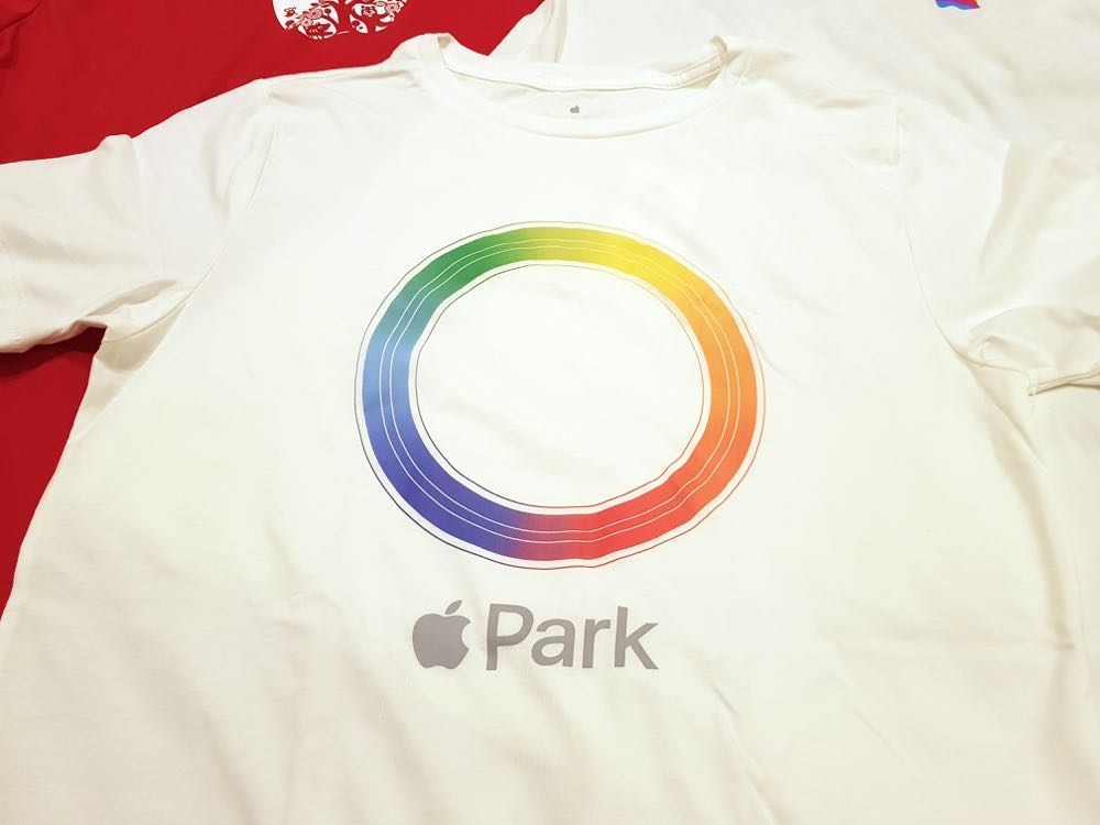 蘋果加州新總部 Apple Park 款紀念 T Shirt 入手 !
