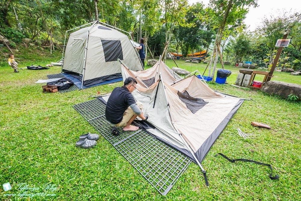 [苗栗.南庄] Hororok哈洛客露營區4露–南庄老街附近/親子水池+兒童沙坑!!(內有露營必備清單)
