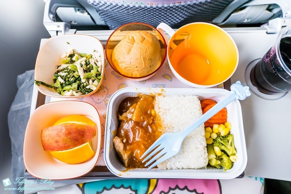 [大阪自由行]Hello Kitty彩繪機初體驗/機內用品介紹及航班資訊