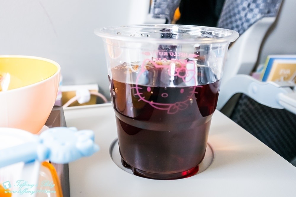 [大阪自由行]Hello Kitty彩繪機初體驗/機內用品介紹及航班資訊