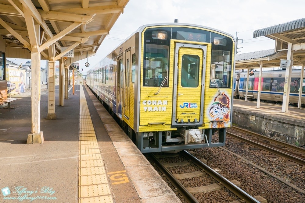 [日本‧鳥取]柯南車站(由良駅)+北榮町觀光案內所+柯南大橋/柯南迷必訪