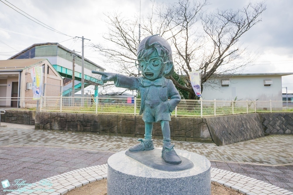 [日本‧鳥取]柯南車站(由良駅)+北榮町觀光案內所+柯南大橋/柯南迷必訪