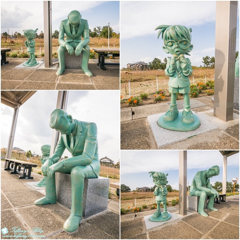 [日本‧鳥取]柯南車站(由良駅)+北榮町觀光案內所+柯南大橋/柯南迷必訪