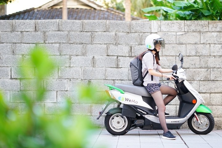 電動機車版的U-Bike WeMo隨租隨騎心得與租借教學