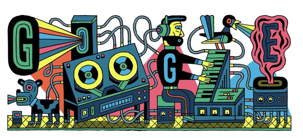 [Google Doodle] 德國 電子音樂錄音室 66 週年紀念！