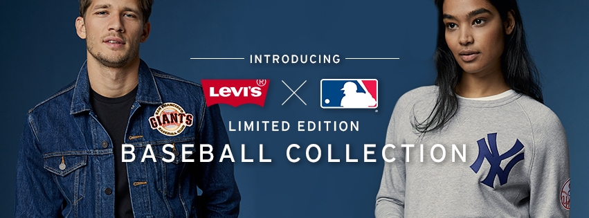LEVI’S X MLB 美國職棒大聯盟聯名企劃限量首推六大傳奇球隊系列 美式丹寧結合棒球裝束 激盪跨界運動時尚新氣象