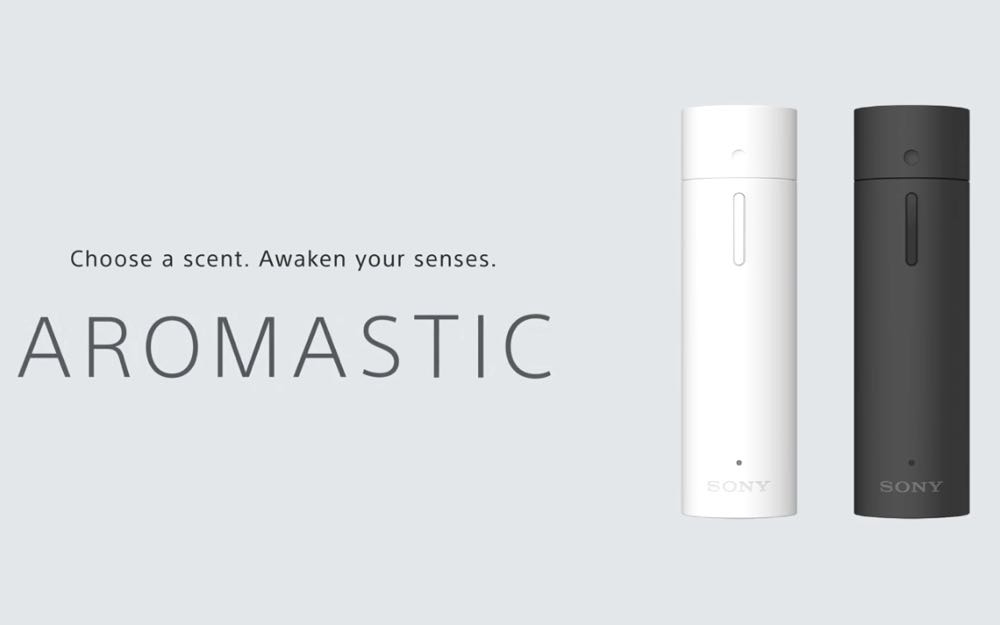 Sony 推出個人香氛棒 AROMASTIC 隨身攜帶想要的香味！