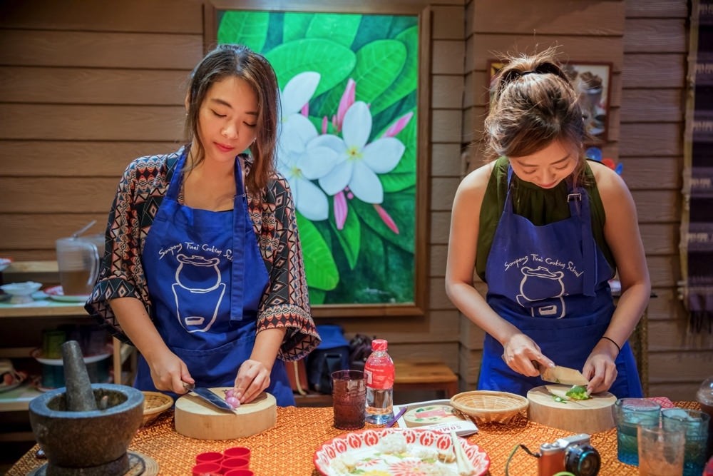 Sompong廚藝學校烹飪課,曼谷自由行,曼谷廚藝學校,泰國廚藝學校,泰國菜教學,學做泰國菜