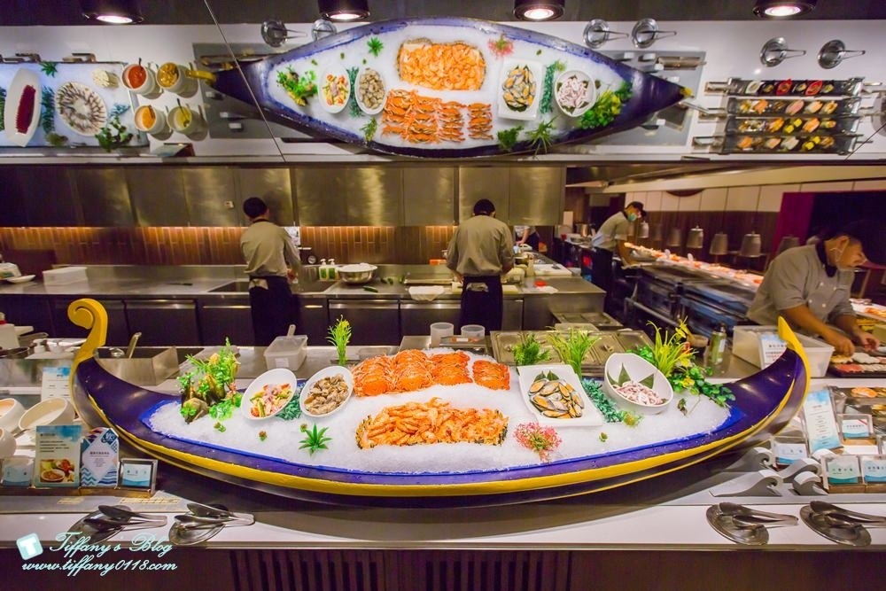 [台北吃到飽餐廳]饗食天堂Buffet大直店/200多道料理CP值高/2017秋季新菜色滿滿的海鮮料理(文末送饗食天堂餐券)