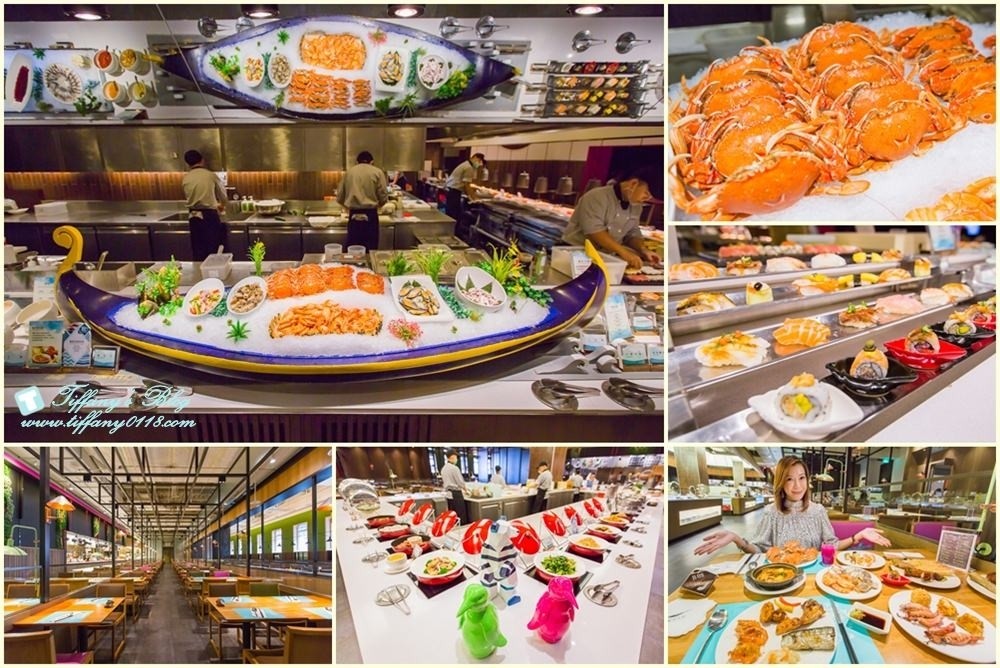 [台北吃到飽餐廳]饗食天堂Buffet大直店/200多道料理CP值高/2017秋季新菜色滿滿的海鮮料理(文末送饗食天堂餐券)