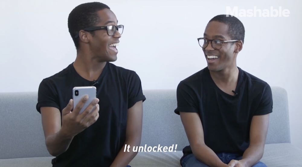 雙胞胎有多像？挑戰 Apple iPhone X Face ID 認證！
