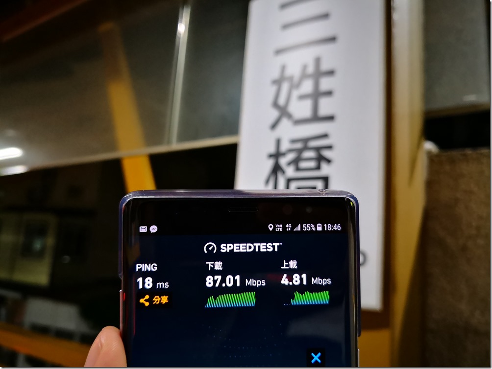 19三姓橋回程測