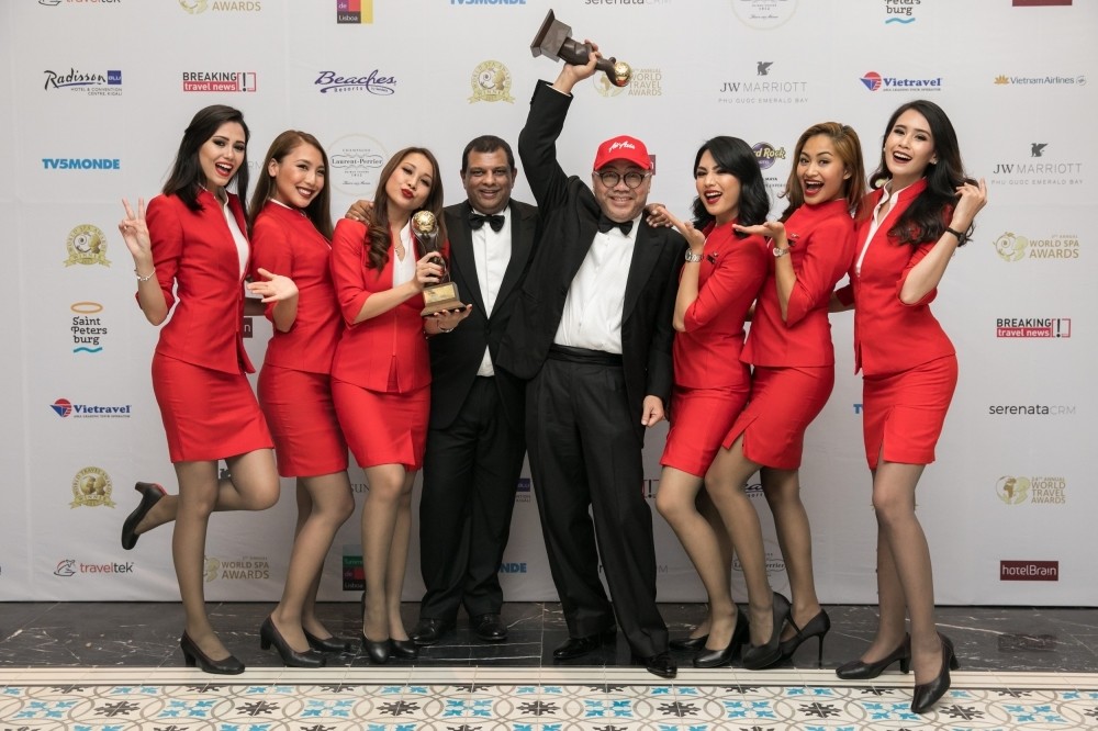 AirAsia 榮獲 2017 世界旅遊獎（World Travel Awards） 兩項大獎