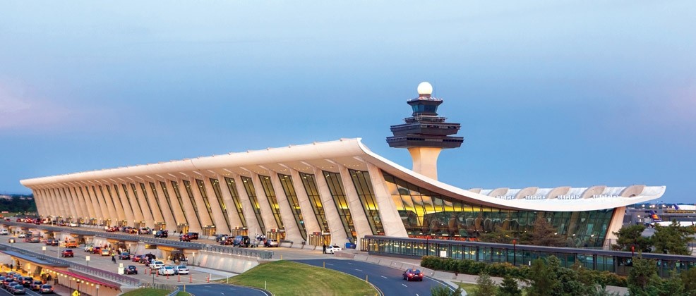 美國華盛頓杜勒斯國際機場與臺灣桃園國際機場相似處比一比