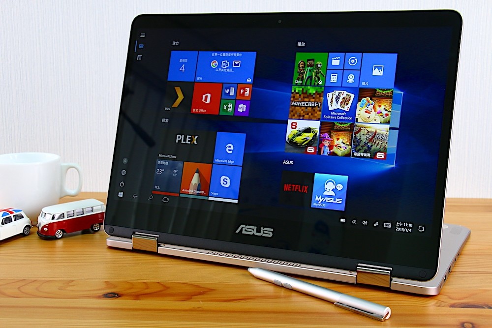 筆電平板 隨心翻轉 360° 釋放美．力 ASUS ZenBook Flip 14 開箱動手玩