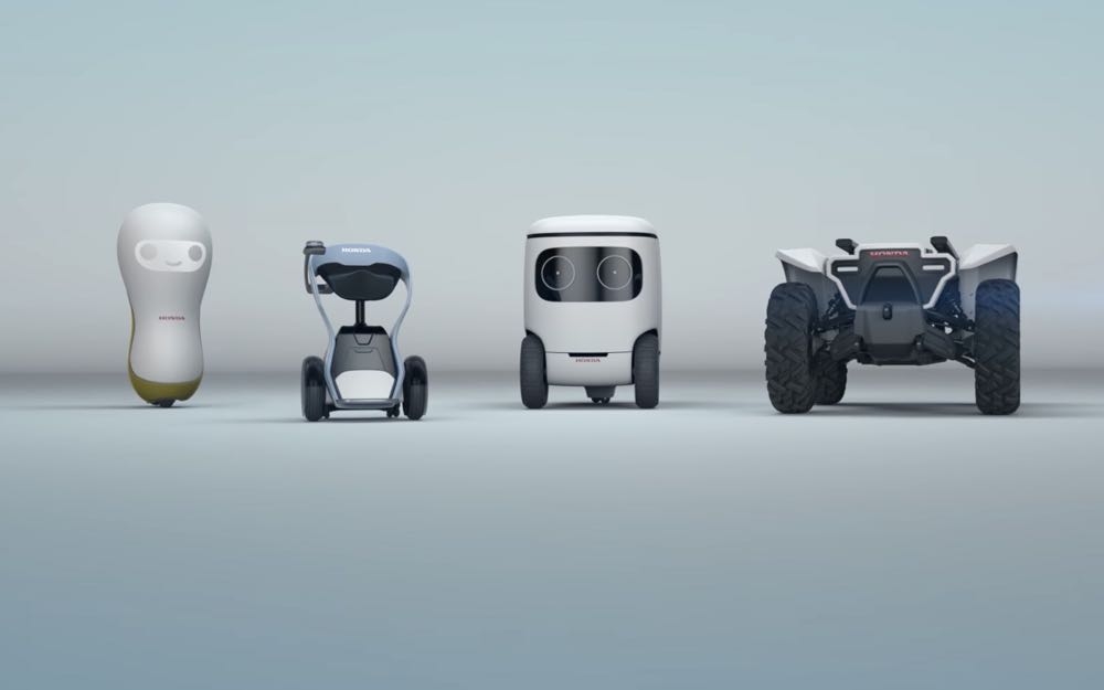 HONDA 透露 2018 CES 將推四款超可愛機器人