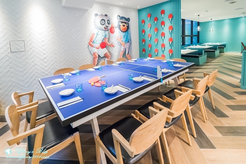 [台北美食]唐點小聚/好吃又好拍的網美系療癒港點/乒乓球桌變身餐桌(附菜單)
