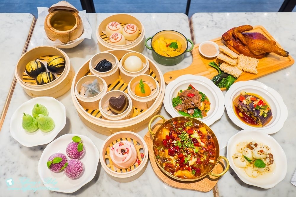 [台北美食]唐點小聚/好吃又好拍的網美系療癒港點/乒乓球桌變身餐桌(附菜單)