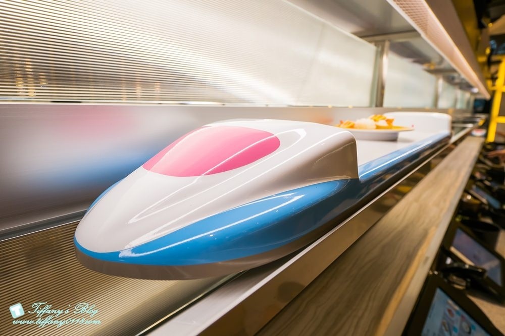 [台北美食]点爭鮮(點爭鮮)/平板點餐+新幹線列車送餐/點滿300元還能抽獎/壽司現點現做種類多