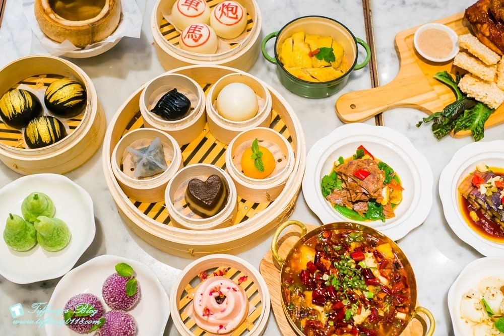 [台北美食]唐點小聚/好吃又好拍的網美系療癒港點/乒乓球桌變身餐桌(附菜單)