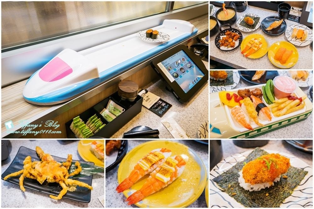[台北美食]点爭鮮(點爭鮮)/平板點餐+新幹線列車送餐/點滿300元還能抽獎/壽司現點現做種類多