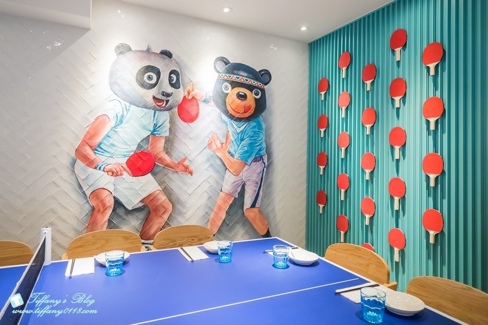 [台北美食]唐點小聚/好吃又好拍的網美系療癒港點/乒乓球桌變身餐桌(附菜單)