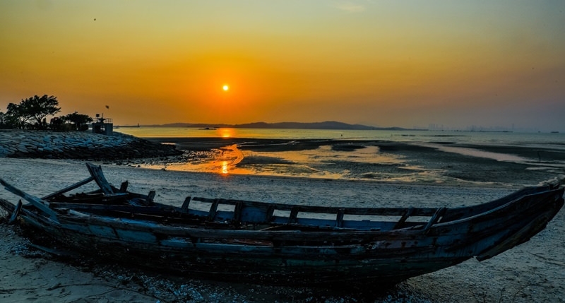 金門花海鹽田夕陽 (48)