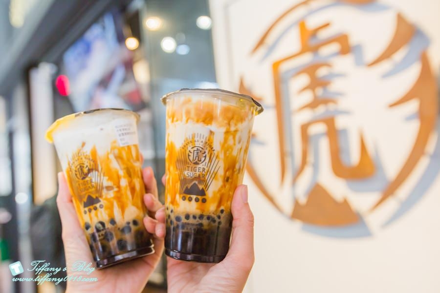 [美食]老虎堂Tigersugar士林大北店/台中人氣黑糖珍奶/IG打卡熱點(附完整菜單)