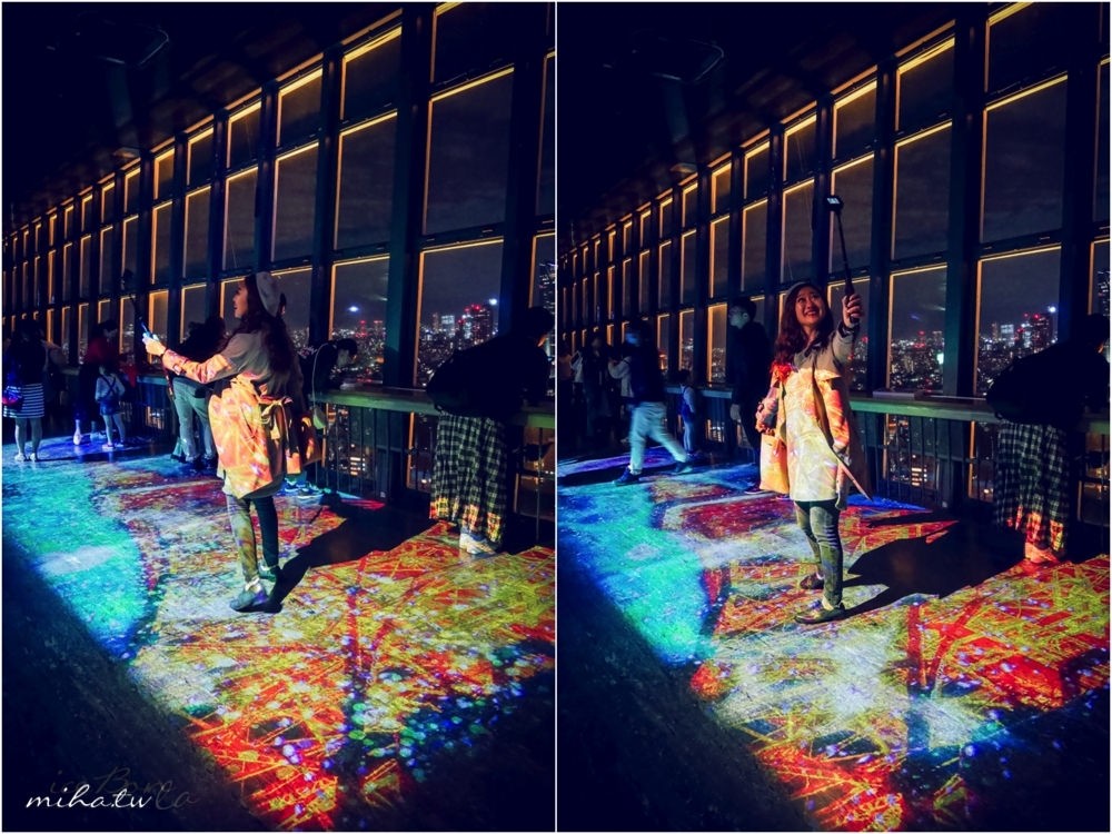 東京自由行,東京好玩,東京鐵塔,東京鐵塔投影,東京行程