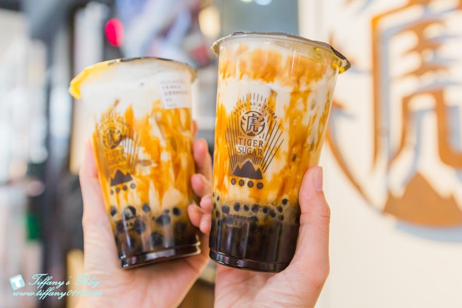 [美食]老虎堂Tigersugar士林大北店/台中人氣黑糖珍奶/IG打卡熱點(附完整菜單)