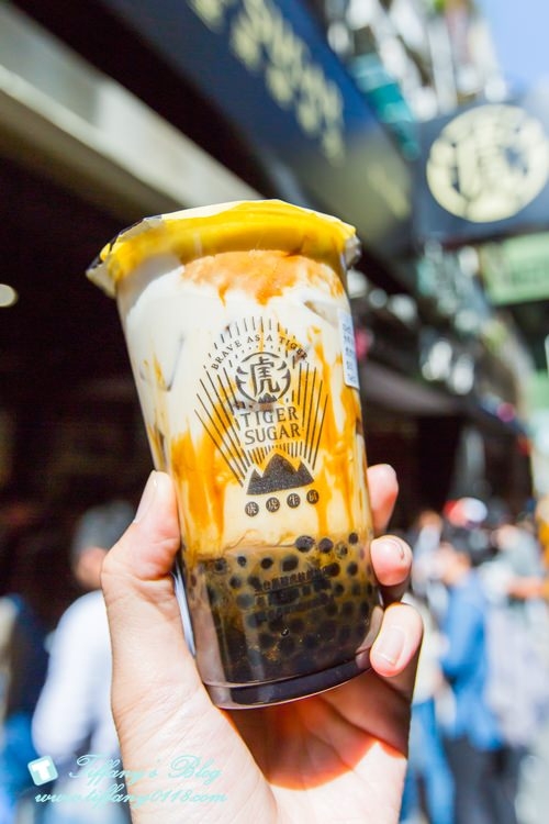 [美食]老虎堂Tigersugar士林大北店/台中人氣黑糖珍奶/IG打卡熱點(附完整菜單)