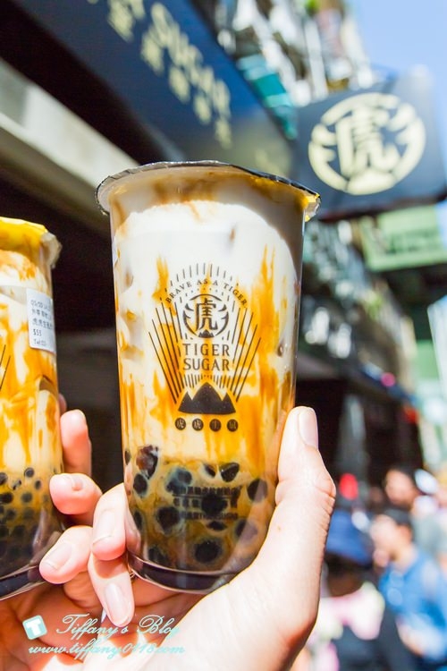 [美食]老虎堂Tigersugar士林大北店/台中人氣黑糖珍奶/IG打卡熱點(附完整菜單)