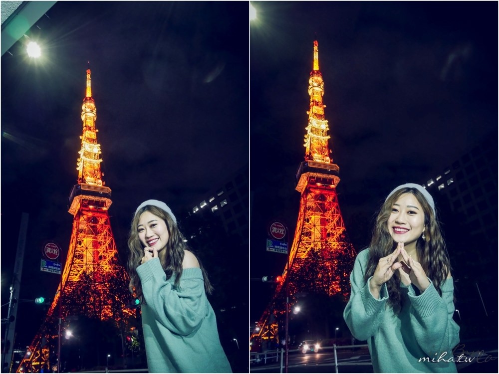 東京自由行,東京好玩,東京鐵塔,東京鐵塔投影,東京行程