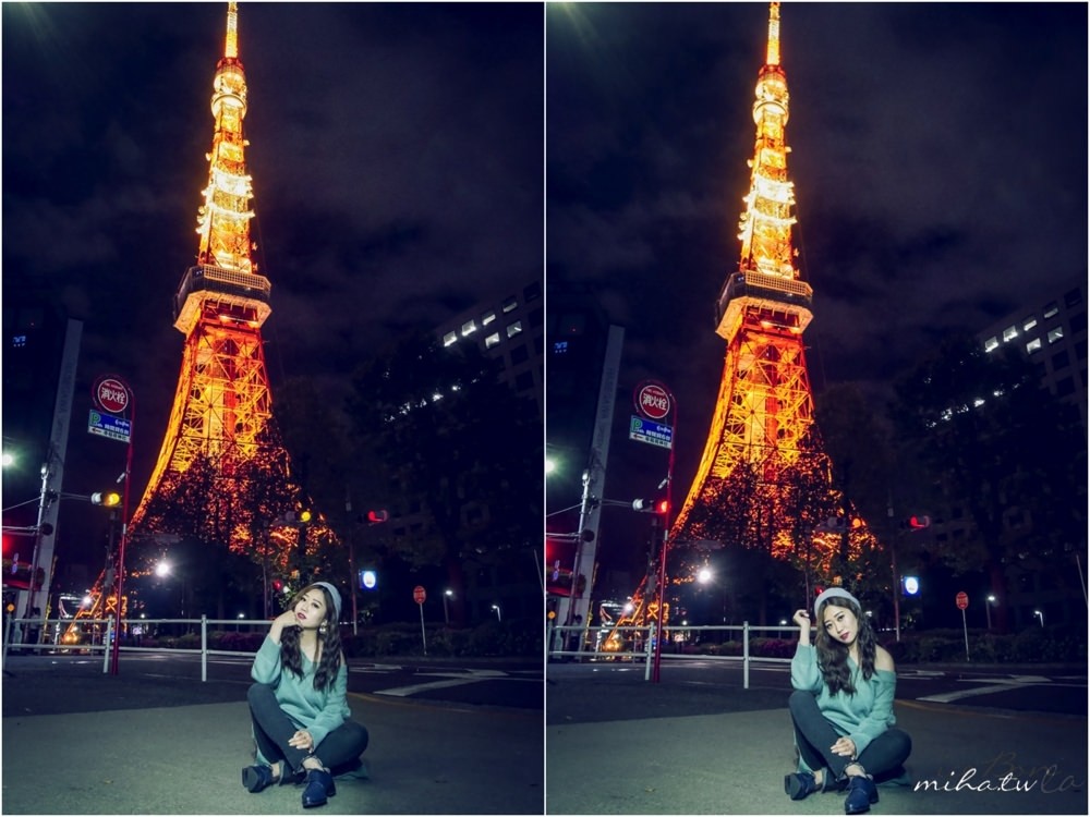 東京自由行,東京好玩,東京鐵塔,東京鐵塔投影,東京行程