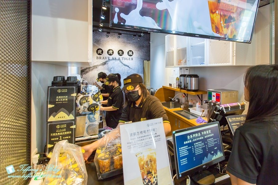 [美食]老虎堂Tigersugar士林大北店/台中人氣黑糖珍奶/IG打卡熱點(附完整菜單)