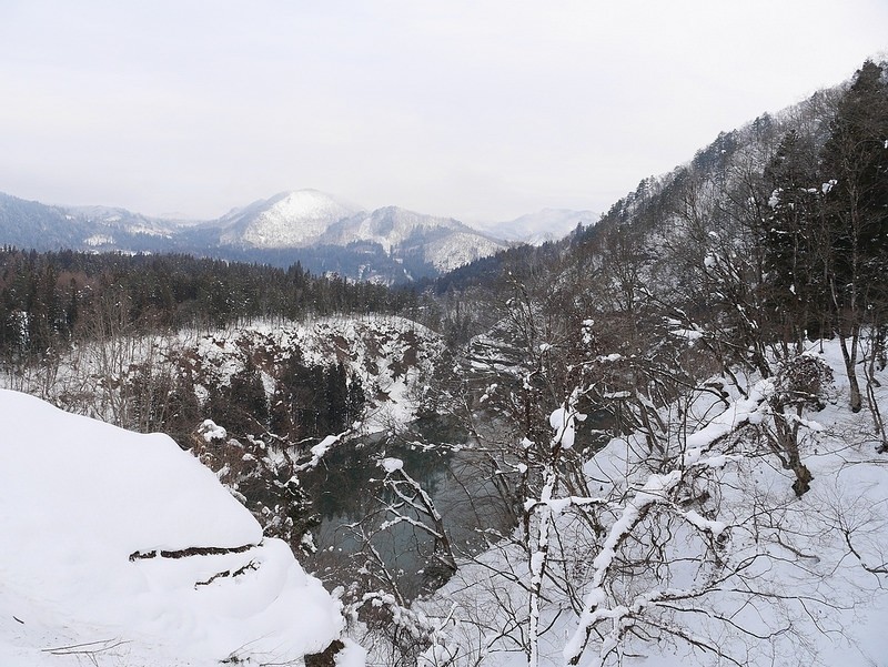 【福島旅遊】只見線第一鐵橋：鐵道冬雪絕景（含交通攻略＋雪地必備好用聖品潤膚霜推薦） @就愛去日本 - 右上的世界食旅