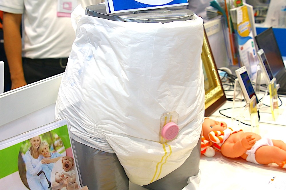 安顯適無線尿布感測器