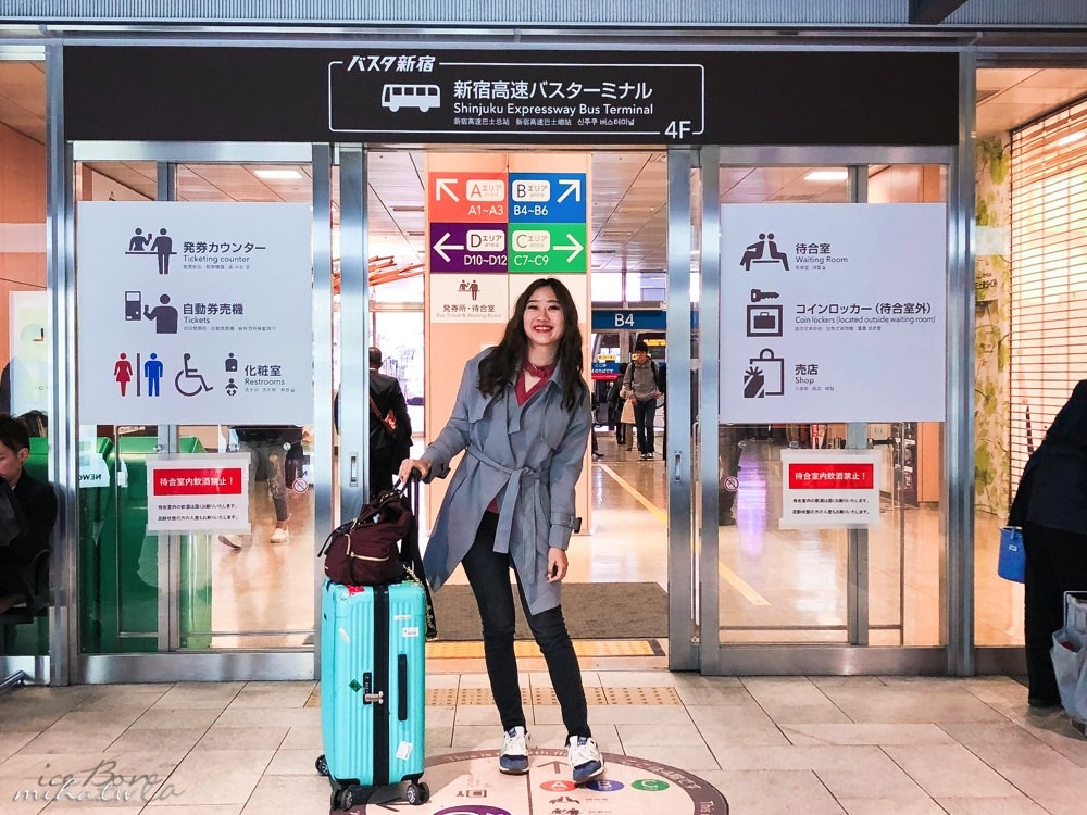 成田機場交通,成田機場到新宿,利木津巴士,東京利木津巴士,利木津巴士交通