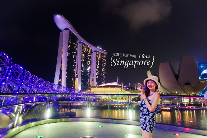 新加坡夜景,克拉碼頭,新加坡摩天輪,金沙酒店水幕燈光秀,濱海灣花園,super tree,