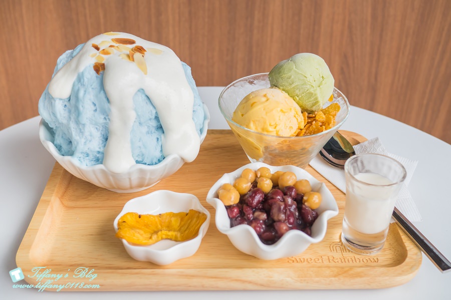 [台南冰品]Sweet Rainbow彩虹雪二代店/36道天然蔬果冰磚雪花冰讓妳吃的天然又安心(附完整菜單)