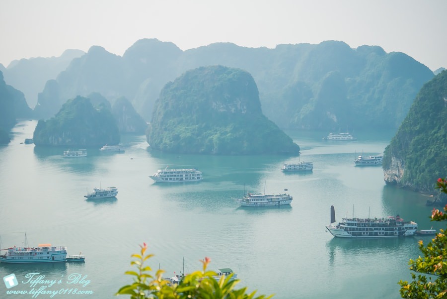 [越南旅遊]下龍灣TI TOP英雄島/登高俯瞰不一樣的下龍灣美景