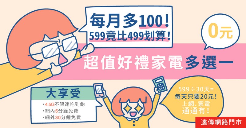 《電信優惠方案報報》新辦/攜碼門號？手機綁約？送熱門家電。該如何選擇才能當個聰明消費者︱