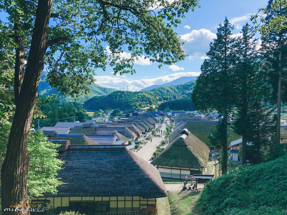 福島自由行,福島景點,福島好玩,大內宿,合掌村,茅草屋