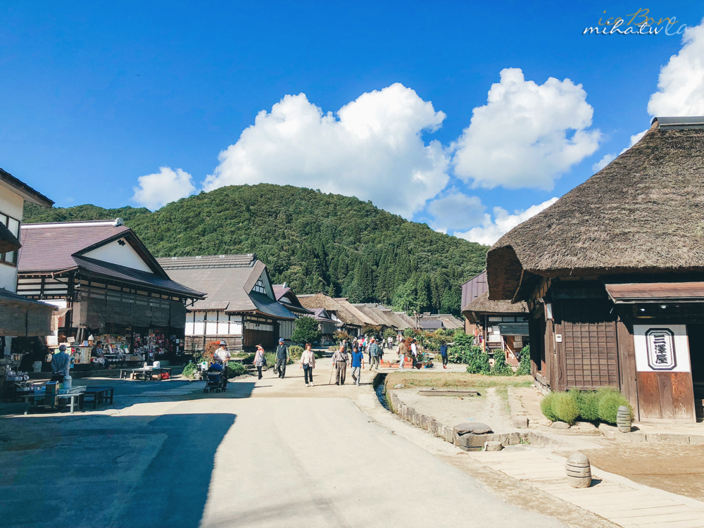 福島自由行,福島景點,福島好玩,大內宿,合掌村,茅草屋
